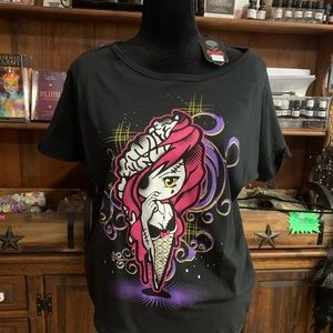 Goth girl shirt